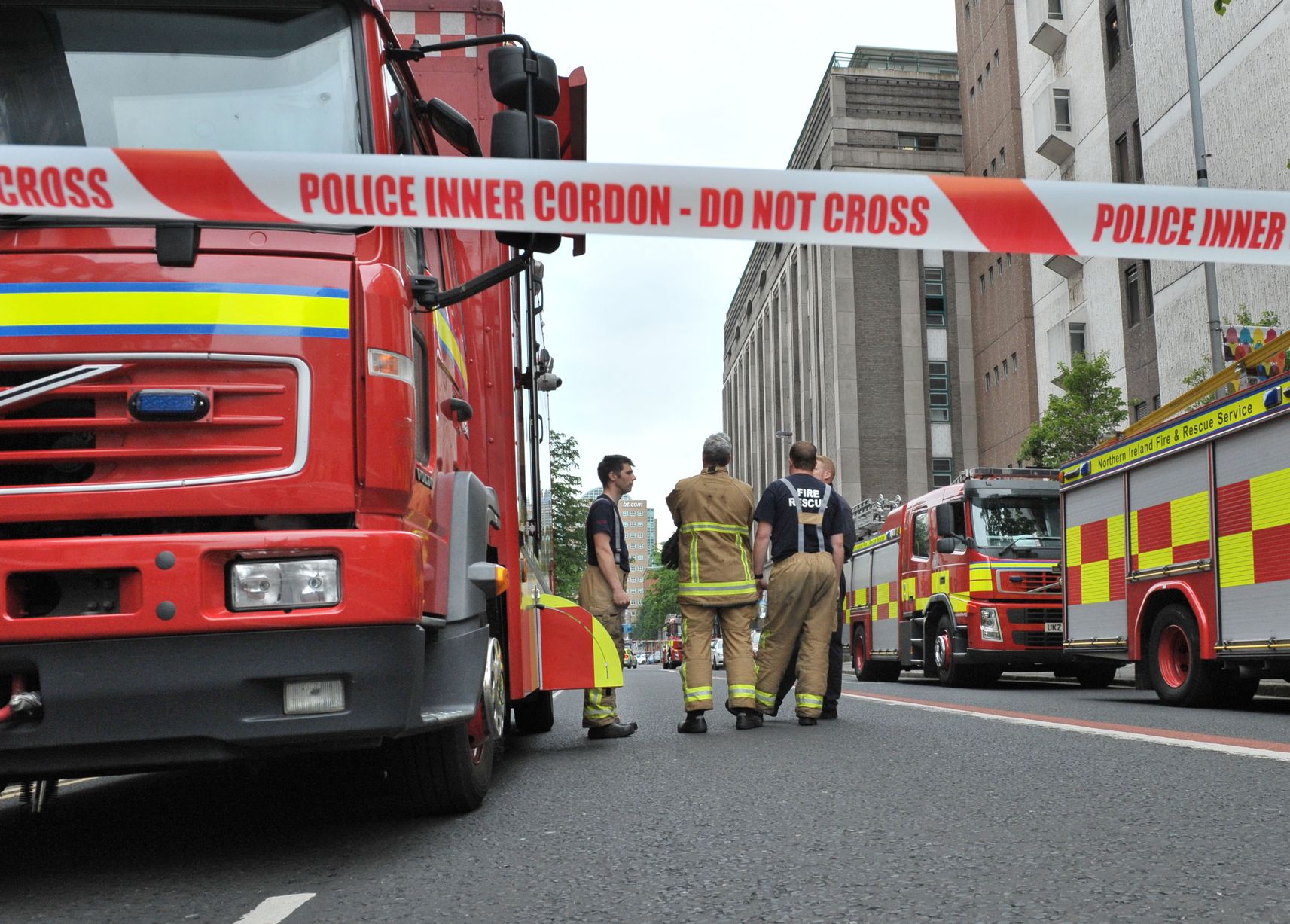 Underground Explosion Left City Centre Cordoned Off • GetTesting